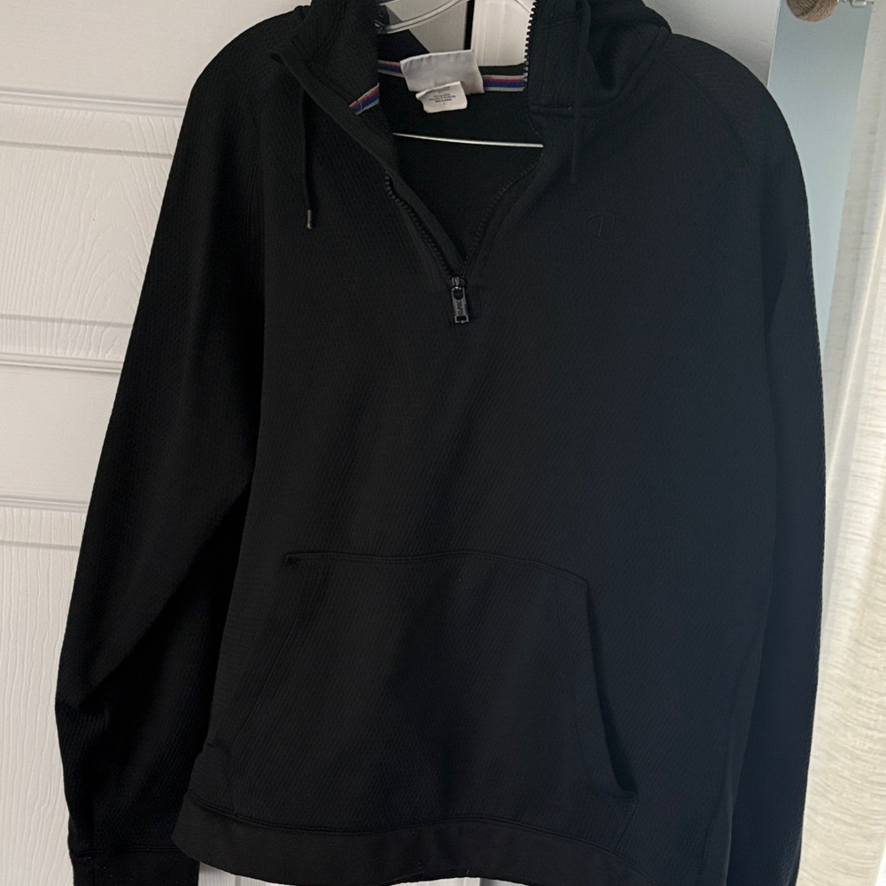 Champion women’s  Black Zip-Up Sweater